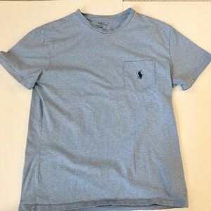 Polo by Ralph Lauren Men's Light Blue Tee